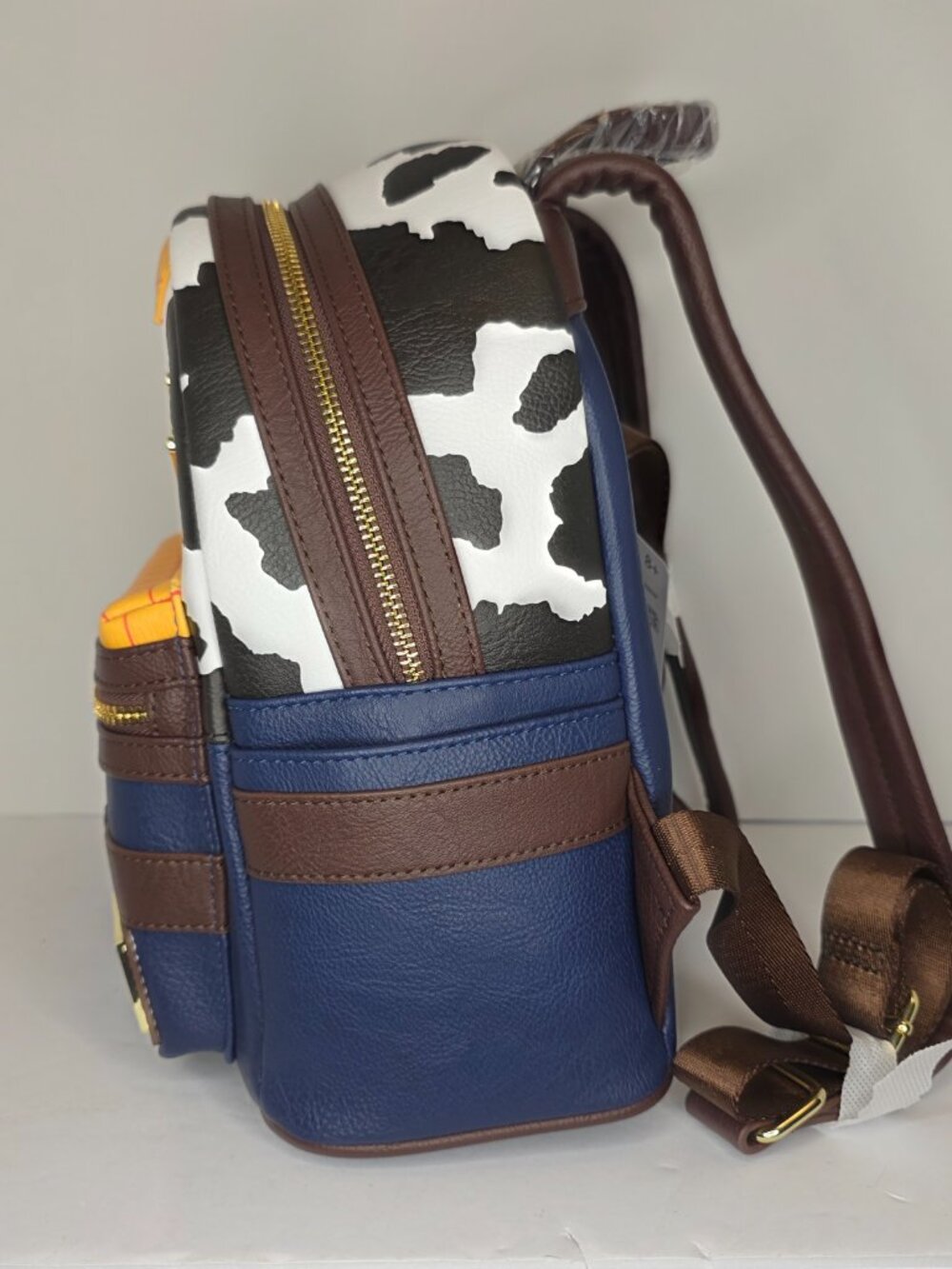 Loungefly Disney Parks Woody Toy Story Pixar Sheriff Mini Backpack NWT - Picture 3 of 6